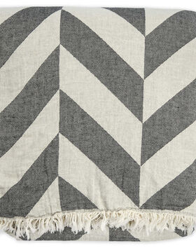 Chevron Fleece Throw thumbnail number 3